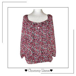 Fortune + Ivy Blouse – Lightweight, Flowy, Versatile Top, Size M